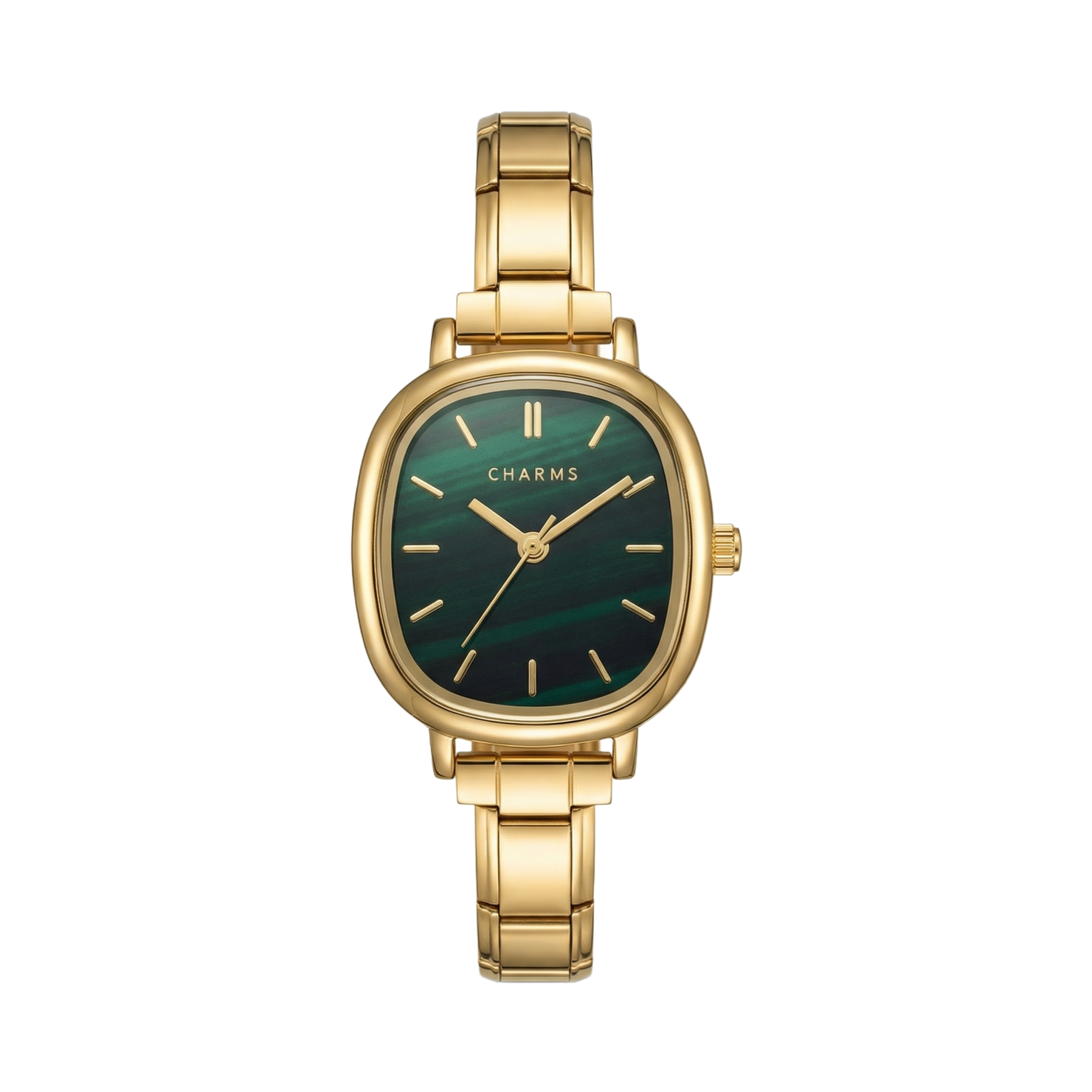 Montre Capri en or – Édition cadran émeraude