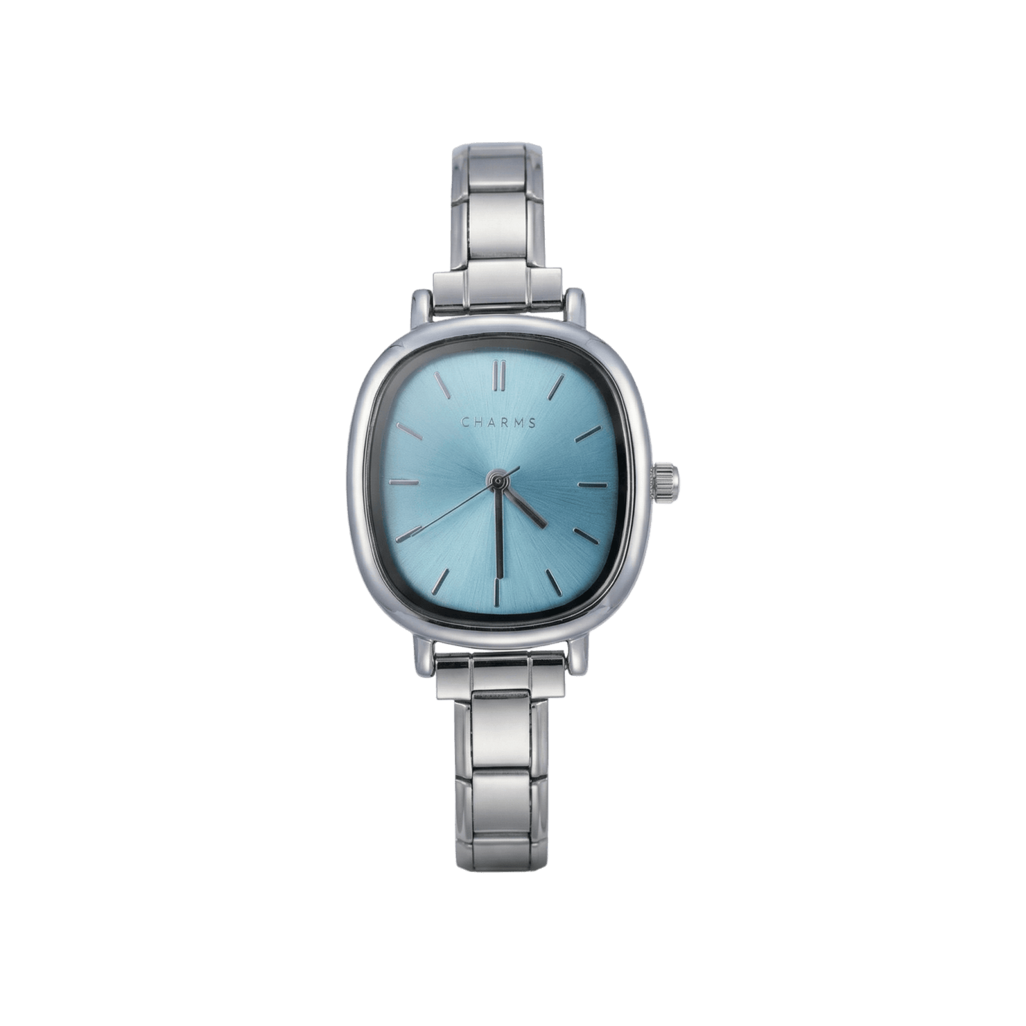 Montre Capri en argent – Édition cadran bleu