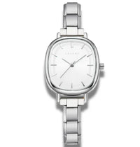 Capri Watch Silver – White Dial Edition