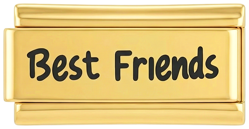 Meilleurs amis, double, en or