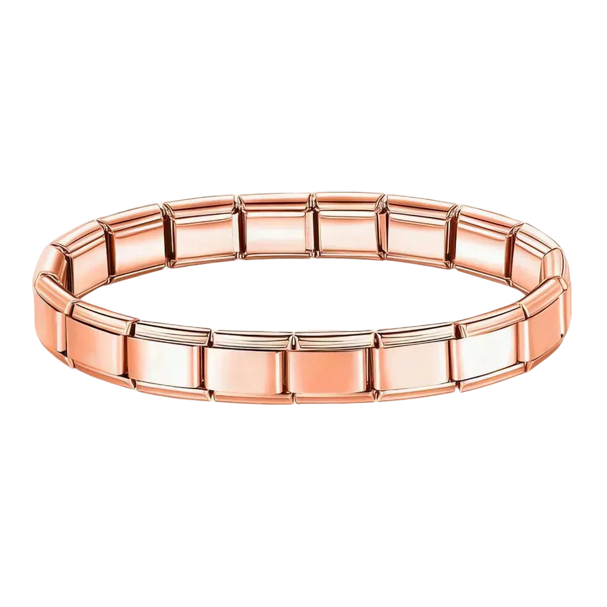 Bracelet Charms en or rose