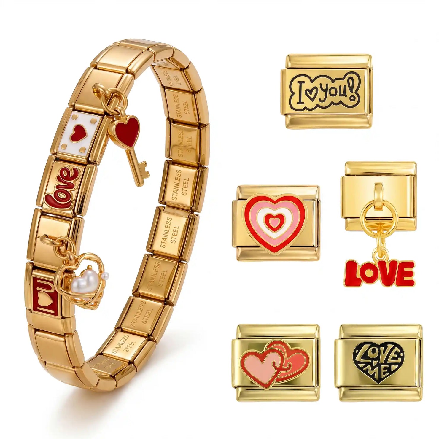 Coffret Love — 10 Charms