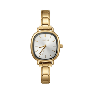 Capri Watch Gold – White Dial Edition