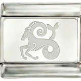 Capricorne, en argent