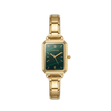 Montre Como en or – Édition cadran émeraude