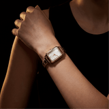 Montre Como en or – Édition cadran blanc