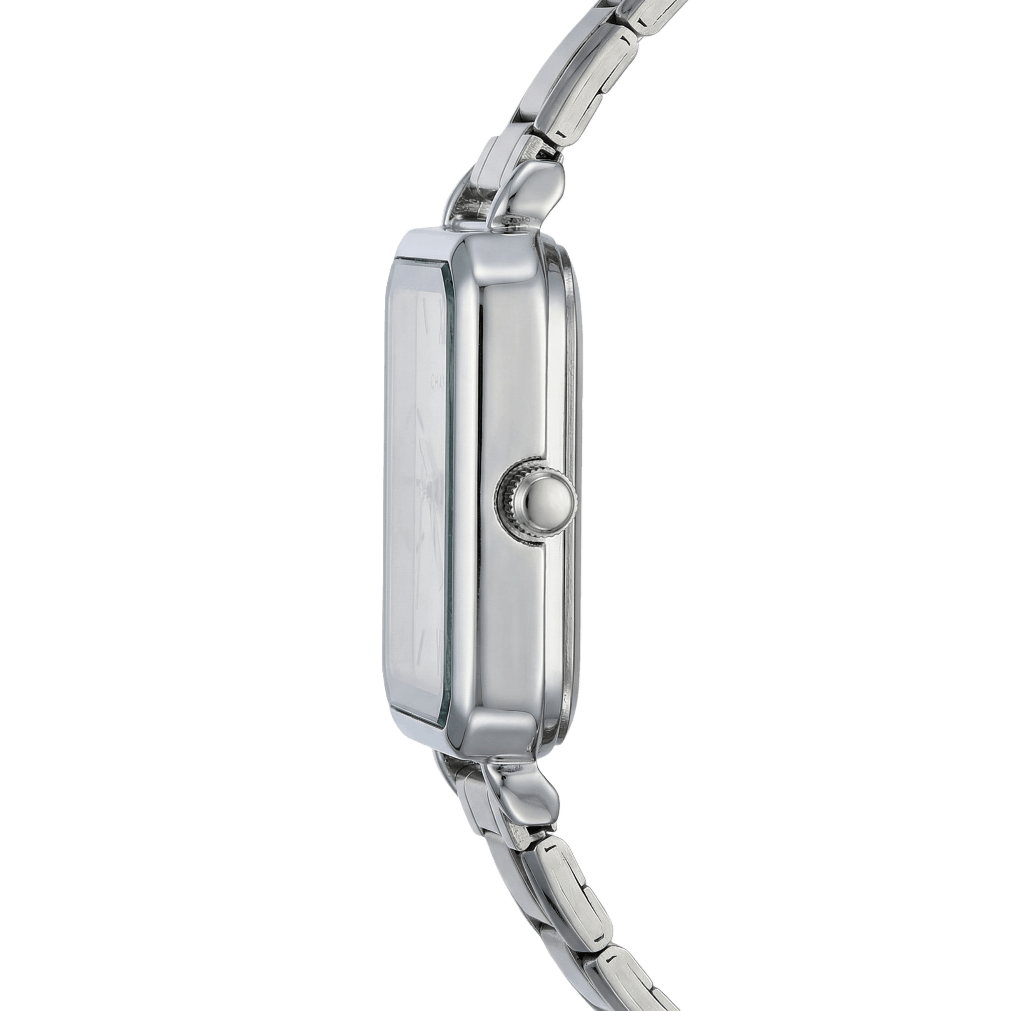 Como Watch Silver – White Dial Edition