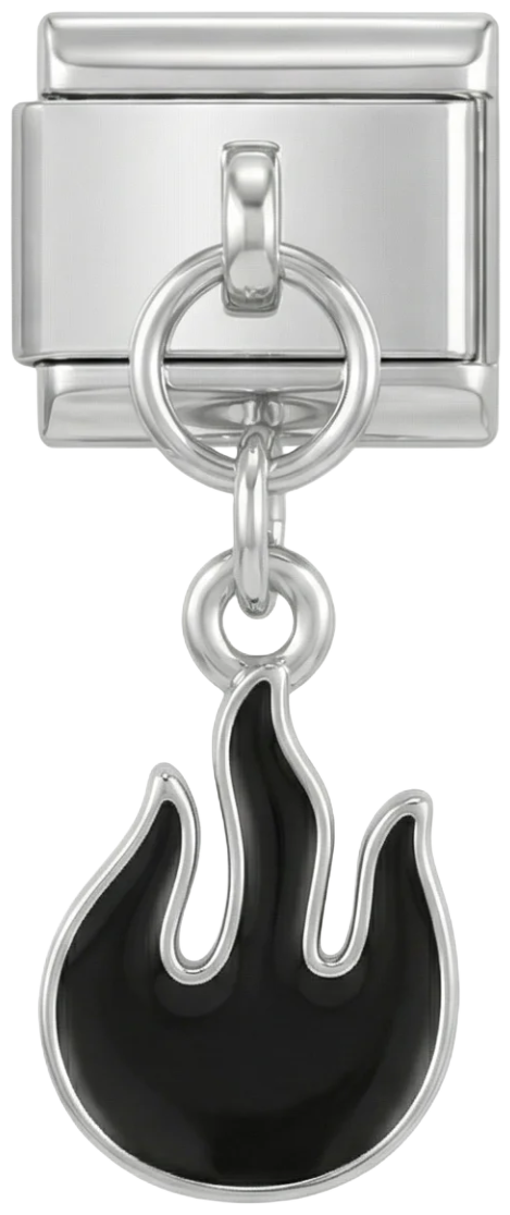 Black Flame, on Silver - black-flame-on-silver.png