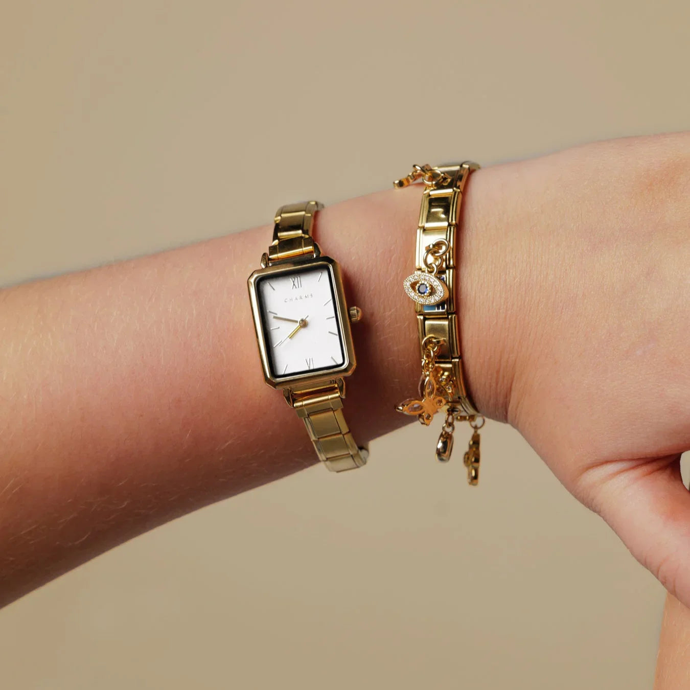 Como – Édition dorée cadran émeraude