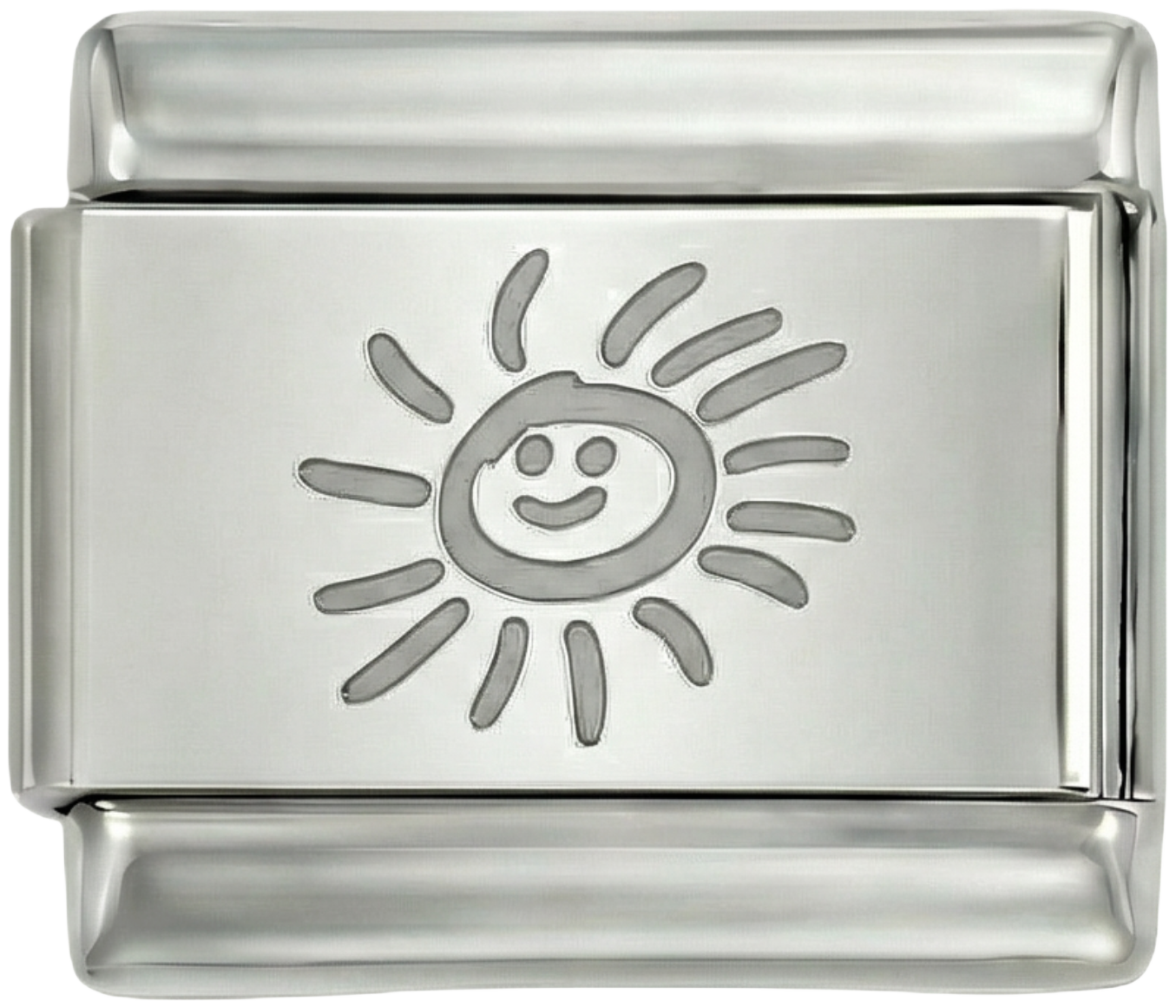 Happy Sun in Black, on Silver - happy-sun-in-black-on-silver.png