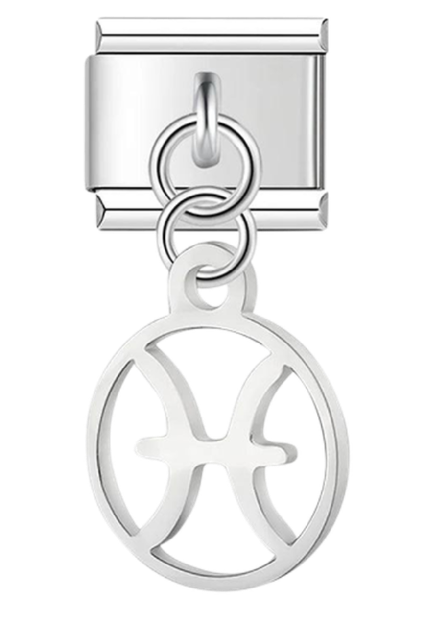 Signe des Poissons, en argent