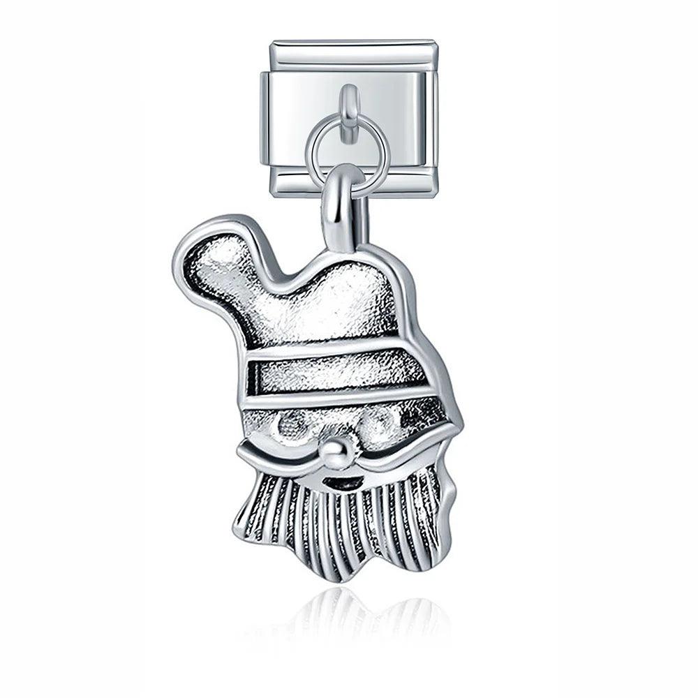 Santa Claus, Silver - Charms Official